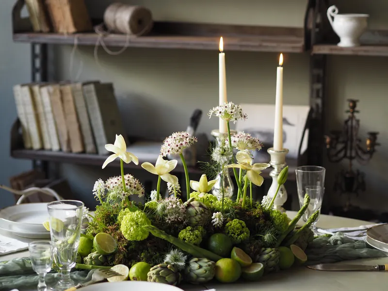 Event-Dekoration von Fortunas-Blumenboulevard